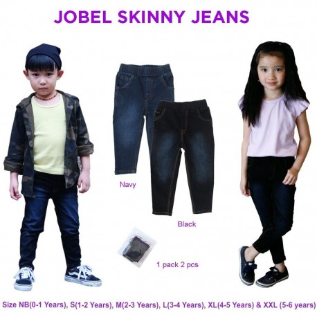 Jobel - Long Pants (2 pcs/pack) - Skinny Jeans Edition