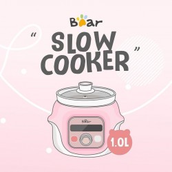 Bear - Slow Cooker 1 Liter (Pink)