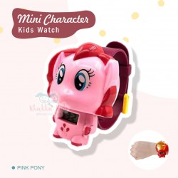 Mini Character Kids Watch - Pink Pony