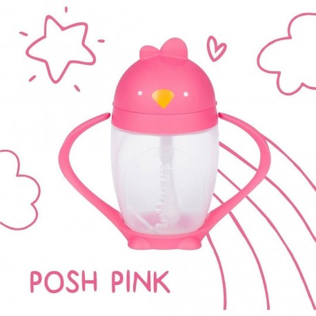 Lollaland - Lollacup Innovative Straw Sippy - Pink