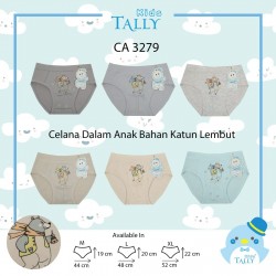 Tally - ECER 1PCS Celana Dalam Anak CA3279 [ECER 1 PCS]