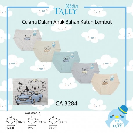 Tally - ECER 1 PCS Celana Dalam Anak CA3284 [ECER 1 PCS]