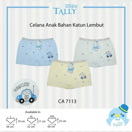 Tally - ECER 1 PCS Celana Dalam Anak CA7113 [ECER 1 PCS]