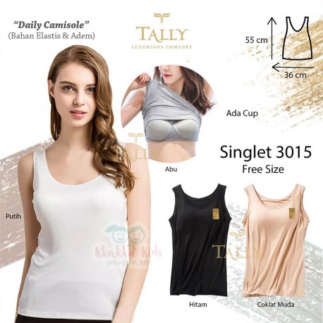 Tally - Singlet 3015 with Cup
