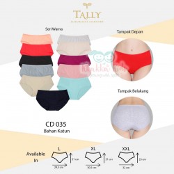 Tally - ECER 1 PCS Celana Dalam 035 [ECER 1 PCS]