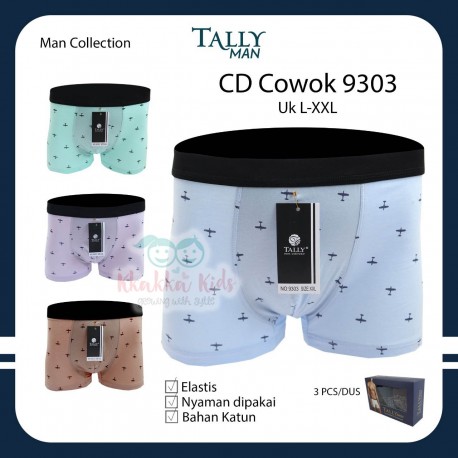 Tally - ECER 1Pcs Celana Dalam Pria 9303 [ECER 1PCS]