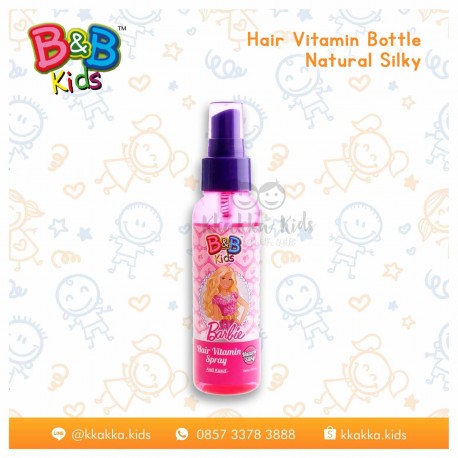 B&B Kids - Hair Vitamin Natural Silky 100 ML Botol - Barbie