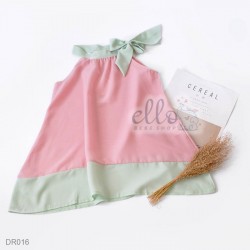 DR016 - Dress Siffon 1 Piece Pink Tosca