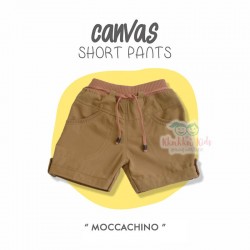 Canvas Short Pants - Mochacino
