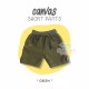 Canvas Short Pants - Green