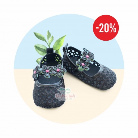 Trio Flowers Pre-Walker Shoes