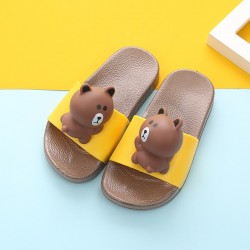 Yellow Brown Sandals
