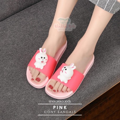 Pink Cony Sandals (DEWASA)