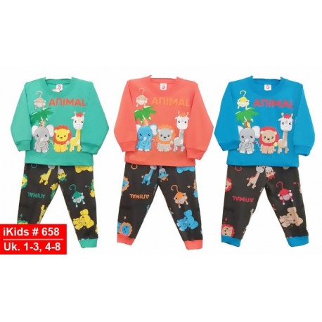IKIDS Piyama Anak Panjang - 658 (Animal)